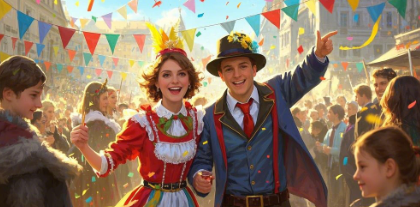 Love Amidst the German Carnival