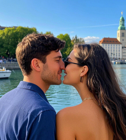 “Dining in Love: A Satirical Look at German Couples in Restaurants”