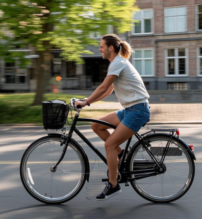 Love on Two Wheels: A Romantic German Tale