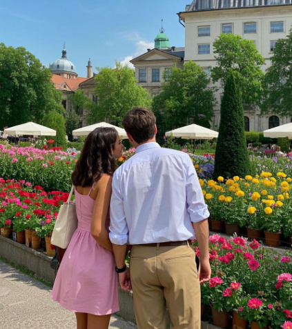 Love Blossoms in the Heart of Germany